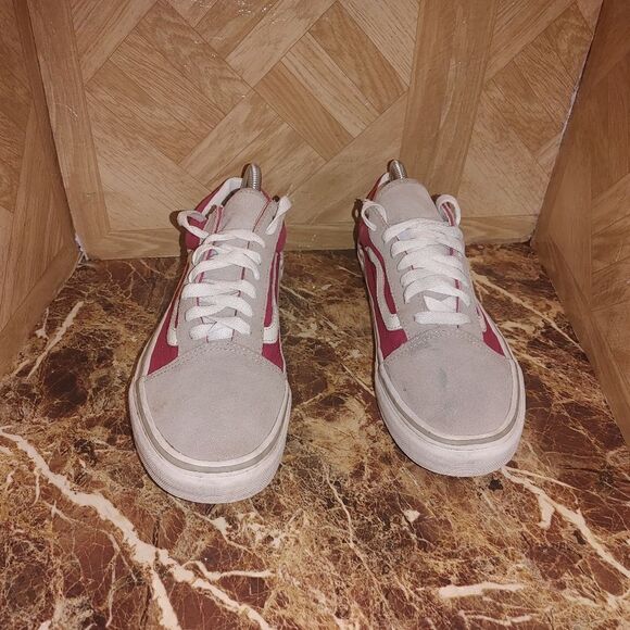 Vans women's Off The Wall old skool skateboard shoe size woman 10 men 8.5.   215 - Picture 7 of 9